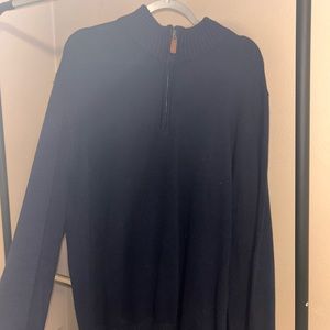 Men’s St John’s Bay 1/4 Zip Sweater